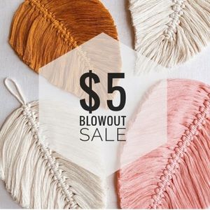 Everything five dollars